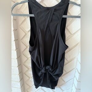 Lululemon Athletica Black Sleeveless Tank Top